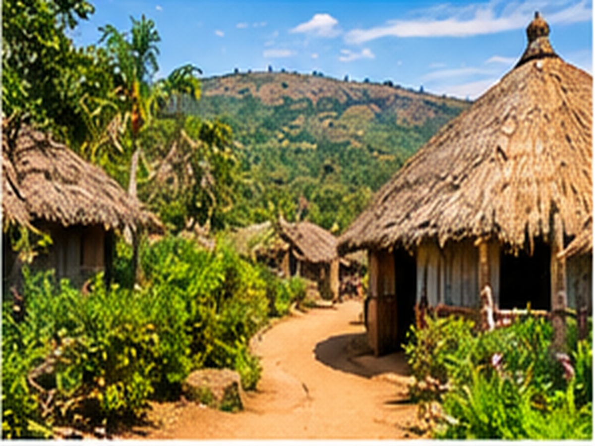 A Rwandan village